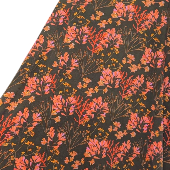 Garnet Hill Dress Womens XS Brown Fall Autumn Coral Lyocell Stretch Soft Comfy - Picture 4 of 9